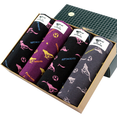 Seven wolves SEPTWOLVES men&39s underwear men&39s cotton in the waist breathable sports angle underwear four multi-color 95012-4 M
Seven wolves SEPTWOLVES men&39s underwear men&39s cotton in the waist breathable sports angle underwear four multi-color 95012-4 M