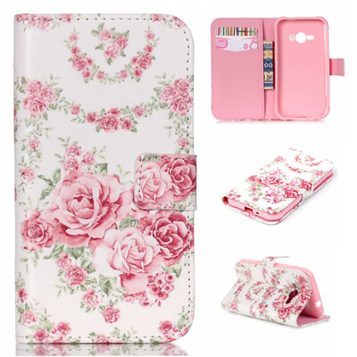 Pink Rose Design PU Leather Flip Cover Wallet Card Holder Case for SAMSUNG Galaxy J1 Ace
Pink Rose Design PU Leather Flip Cover Wallet Card Holder Case for SAMSUNG Galaxy J1 Ace