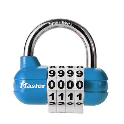 Master MasterLock Password Lock Gymnasium Cabinet Door Adjustable Padlock Padlock 1523MCND Blue
Master MasterLock Password Lock Gymnasium Cabinet Door Adjustable Padlock Padlock 1523MCND Blue