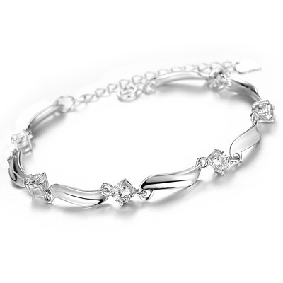 HAOZHIZUN silver jewelry (HAOZHIZUN) love bracelet S925 silver bracelet female twists and pieces jewelry jewelry accessories
HAOZHIZUN silver jewelry (HAOZHIZUN) love bracelet S925 silver bracelet female twists and pieces jewelry jewelry accessories