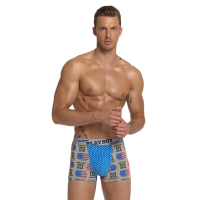 Playboy PLAYBOY 5277 Men&39s underwear Male flat pants increase youth breathable waist four corners underwear Male 1 set US flag
Playboy PLAYBOY 5277 Men&39s underwear Male flat pants increase youth breathable waist four corners underwear Male 1 set US flag