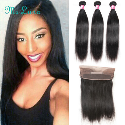 360 Lace Frontal With Bundle Straight Hair 3 Bundles With Frontal Closure Brazilian Straight Hair With 360 Lace Frontal Closure
360 Lace Frontal With Bundle Straight Hair 3 Bundles With Frontal Closure Brazilian Straight Hair With 360 Lace Frontal Closure