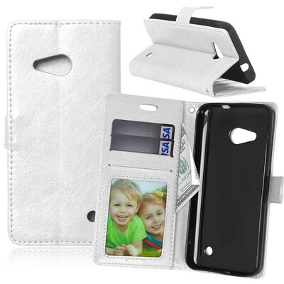 White Style Classic Flip Cover with Stand Function and Credit Card Slot for Microsoft Lumia 550
White Style Classic Flip Cover with Stand Function and Credit Card Slot for Microsoft Lumia 550