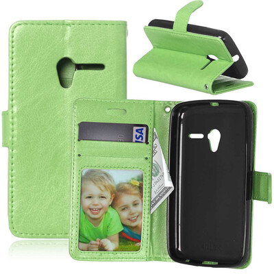 Green Style Classic Flip Cover with Stand Function and Credit Card Slot for Alcatel Pixi 3 4
Green Style Classic Flip Cover with Stand Function and Credit Card Slot for Alcatel Pixi 3 4