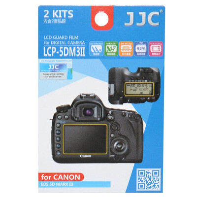 JJC LCP-5DM3II Canon 5D MARK III dedicated camera film screen protective film shoulder screen film high permeability through scratch screen protective film 2 sets
JJC LCP-5DM3II Canon 5D MARK III dedicated camera film screen protective film shoulder screen film high permeability through scratch screen protective film 2 sets