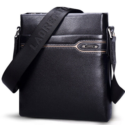 Old man head (LAORENTOU) men's shoulder bag head layer of leather front and back bags business casual practical shoulder bag 810J009L3A black
Old man head (LAORENTOU) men's shoulder bag head layer of leather front and back bags business casual practical shoulder bag 810J009L3A black
