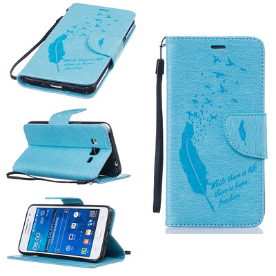 Light blue Feathers and birds Style Embossing Classic Flip Cover with Stand Function and Credit Card Slot for SAMSUNG GALAXY Grand Prime G530
Light blue Feathers and birds Style Embossing Classic Flip Cover with Stand Function and Credit Card Slot for SAMSUNG GALAXY Grand Prime G530