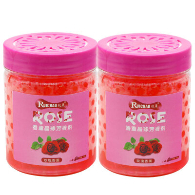Rui Tao Aroma Car Air Freshener Solid Aromatic Crystal Ball Toilet In addition to flavor aroma rose fragrance 150g 2 bottles
Rui Tao Aroma Car Air Freshener Solid Aromatic Crystal Ball Toilet In addition to flavor aroma rose fragrance 150g 2 bottles
