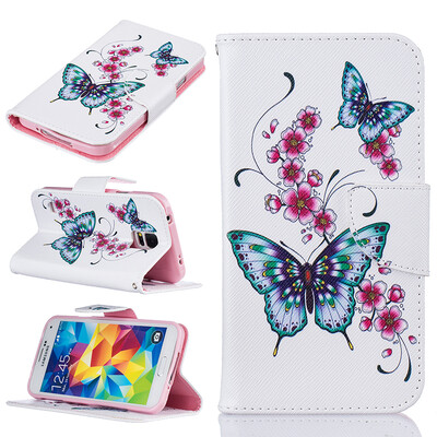 Peach butterfly Design PU Leather Flip Cover Wallet Card Holder Case for SAMSUNG Galaxy S5
Peach butterfly Design PU Leather Flip Cover Wallet Card Holder Case for SAMSUNG Galaxy S5