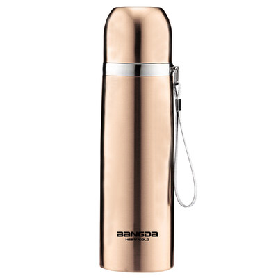 Bangda stainless steel vacuum insulation outdoor travel belt with rope bullet water cup LKZ-C50 gold 500ml
Bangda stainless steel vacuum insulation outdoor travel belt with rope bullet water cup LKZ-C50 gold 500ml
