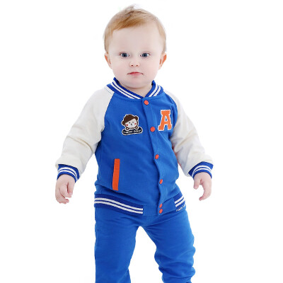 (TINSINO) children's suits boys and girls baseball clothes spring sweater knit cardigan set letters baseball bear THY0185263 blue green 100
(TINSINO) children's suits boys and girls baseball clothes spring sweater knit cardigan set letters baseball bear THY0185263 blue green 100