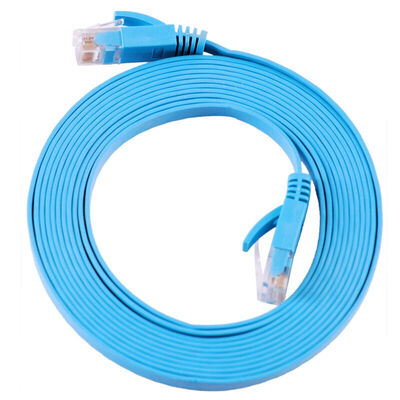 Shanze (SAMZHE) SZ-9200 six CAT6 class Gigabit flat cable computer network jumper line cable blue 1 m
Shanze (SAMZHE) SZ-9200 six CAT6 class Gigabit flat cable computer network jumper line cable blue 1 m