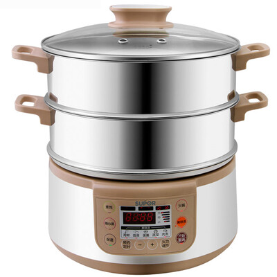 Supor (SUPOR) multi-purpose pot multi-functional electric steamer ZN28YK807 household steamer three layers 10L
Supor (SUPOR) multi-purpose pot multi-functional electric steamer ZN28YK807 household steamer three layers 10L