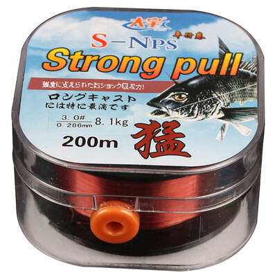 Taiyu finished product line main line fishing gear fishing line strong pull 200 meters line number 1.5 TY1008 coffee
Taiyu finished product line main line fishing gear fishing line strong pull 200 meters line number 1.5 TY1008 coffee