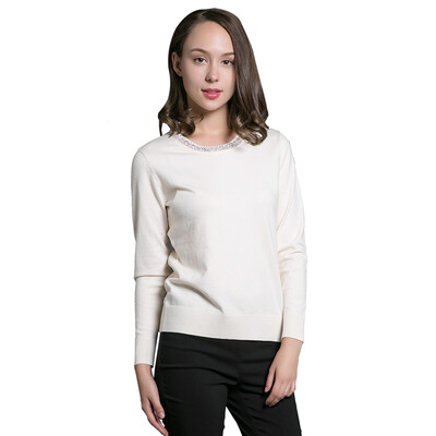 IDF Eidi Fei 2016 autumn&winter new round round neck nail drill knit pullover FMT6302C 8K gray 170 92A
IDF Eidi Fei 2016 autumn&winter new round round neck nail drill knit pullover FMT6302C 8K gray 170 92A