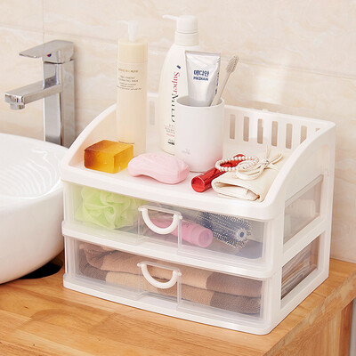 【Jingdong Supermarket】 space studio desktop drawer storage box cosmetics finishing storage box two white KF10226
【Jingdong Supermarket】 space studio desktop drawer storage box cosmetics finishing storage box two white KF10226