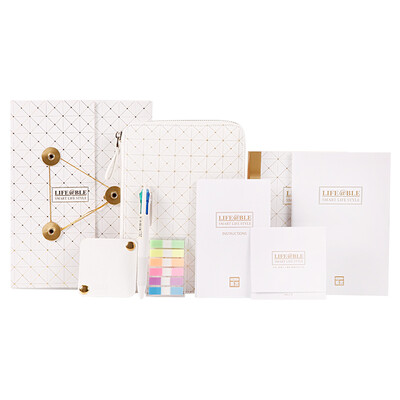 M & G HAPY0179 Set Cherry Blossom Multifunctional Zipper Notebook Retro Diary Traveler&39s Handbook Pocket Book Set 8pcs White
M & G HAPY0179 Set Cherry Blossom Multifunctional Zipper Notebook Retro Diary Traveler&39s Handbook Pocket Book Set 8pcs White