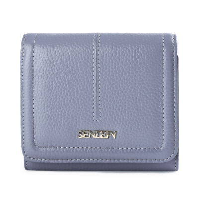 St. Tiffany SENDEFN buckle lady short wallet female Korean version of the small leather wallet simple package bag tide 5035 blue
St. Tiffany SENDEFN buckle lady short wallet female Korean version of the small leather wallet simple package bag tide 5035 blue