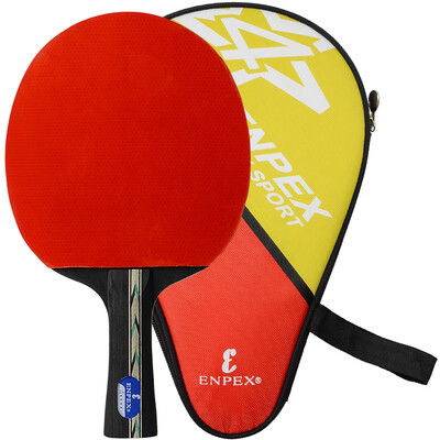 Lakers enpex ping-pong shot double-sided anti-glue 4-star table tennis rackets 4002 horizontal beat single shot
Lakers enpex ping-pong shot double-sided anti-glue 4-star table tennis rackets 4002 horizontal beat single shot