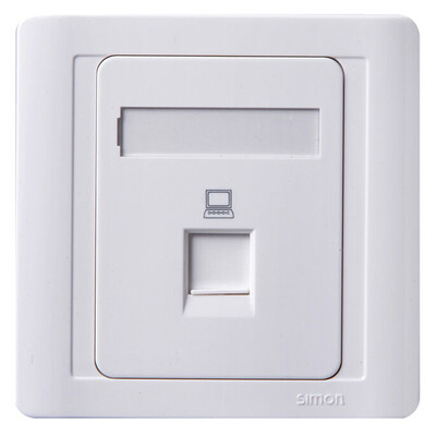 Simon Electric (simon) S55218S an information socket 58 series 86 switch socket (elegant white)
Simon Electric (simon) S55218S an information socket 58 series 86 switch socket (elegant white)