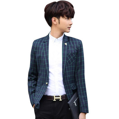 (MSEK) XZ6457 suit men Korean version of the Slim lattice leisure will be green jacket green XXXL
(MSEK) XZ6457 suit men Korean version of the Slim lattice leisure will be green jacket green XXXL