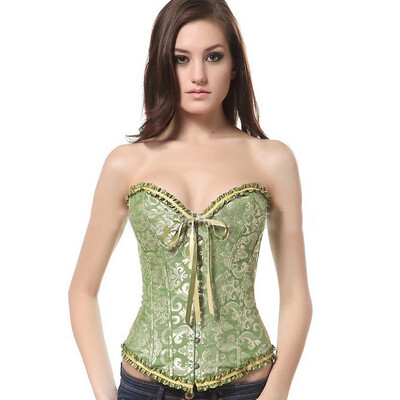 Women Sexy Satin Corset Brocade Floral Bustier Lingerie Bodyshaper Waist Training waist lifter
Women Sexy Satin Corset Brocade Floral Bustier Lingerie Bodyshaper Waist Training waist lifter