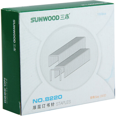 MITSUBISHI (SUNWOOD) 8220 Page 180 Thick staples / staples specifications 23/20 1000 pcs / box
MITSUBISHI (SUNWOOD) 8220 Page 180 Thick staples / staples specifications 23/20 1000 pcs / box