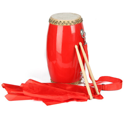 Acacia LOVEBIRD waist drum adult cowhide waist drum solid wood double row nail drum drum dance team performance waist drum back red silk square percussion instrument 15cm XS9001
Acacia LOVEBIRD waist drum adult cowhide waist drum solid wood double row nail drum drum dance team performance waist drum back red silk square percussion instrument 15cm XS9001