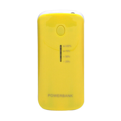 Portable Charger 5600mAh Power Bank USB Battery Pack 2.0 USB Ports Li-polymer Battery External Battery For Smartphones Yellow
Portable Charger 5600mAh Power Bank USB Battery Pack 2.0 USB Ports Li-polymer Battery External Battery For Smartphones Yellow