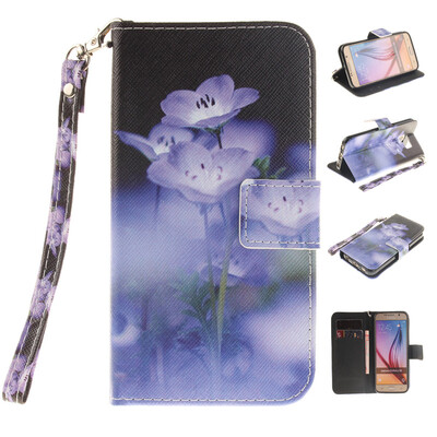Blue flower Design PU Leather Flip Cover Wallet Card Holder Case for SAMSUNG GALAXY S6
Blue flower Design PU Leather Flip Cover Wallet Card Holder Case for SAMSUNG GALAXY S6