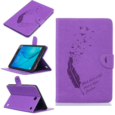 Purple feathers Style Embossing Classic Flip Cover with Stand Function and Credit Card Slot for SAMSUNG GALAXY Tab A 8.0 T350
Purple feathers Style Embossing Classic Flip Cover with Stand Function and Credit Card Slot for SAMSUNG GALAXY Tab A 8.0 T350