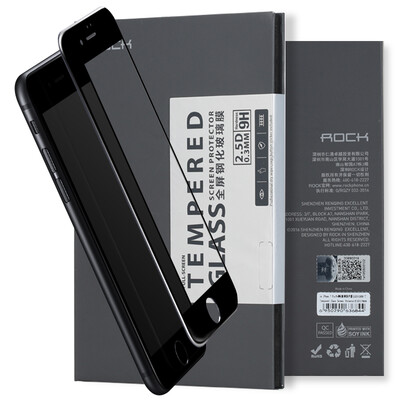 Rock ROCK iphone7 full-screen film / glass film Apple 7 mobile phone full-screen steel film / HD protective film black
Rock ROCK iphone7 full-screen film / glass film Apple 7 mobile phone full-screen steel film / HD protective film black