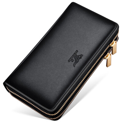 Seven wolves men wallet business fashion large capacity first layer cowhide double zipper purse bag 2017 new 1A2154083-01 black
Seven wolves men wallet business fashion large capacity first layer cowhide double zipper purse bag 2017 new 1A2154083-01 black