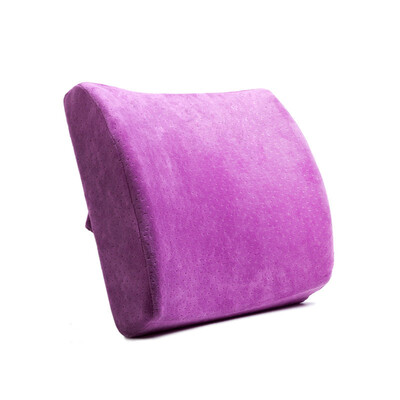 Flying Feitian Increased Thicker Office Lumbar Cushion Four Seasons Seat Car Back Pad Memory Cotton Maternity Sleeve Velcro Velvet Deep Purple 
Flying Feitian Increased Thicker Office Lumbar Cushion Four Seasons Seat Car Back Pad Memory Cotton Maternity Sleeve Velcro Velvet Deep Purple