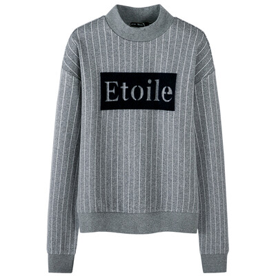 Semir Women&39s round necklace head flocking loose long-sleeved T-shirt sweater 12316160207 gray tone S
Semir Women&39s round necklace head flocking loose long-sleeved T-shirt sweater 12316160207 gray tone S