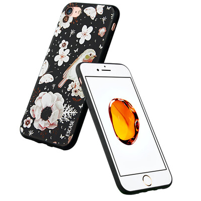 ESCASE Apple iPhone7 phone case cartoon illustration pattern soft shell protective sleeve 4.7 inch love flowers and birds
ESCASE Apple iPhone7 phone case cartoon illustration pattern soft shell protective sleeve 4.7 inch love flowers and birds