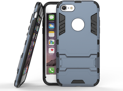 Dark blue Slim Robot Armor Kickstand Shockproof Hard Rugged Rubber Back Case For IPHONE 7
Dark blue Slim Robot Armor Kickstand Shockproof Hard Rugged Rubber Back Case For IPHONE 7