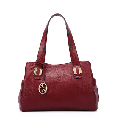 Elders kangaroo APDISHU Boston handbags cowhide shoulder bag head layer of leather lady bag AP8055-1 red
Elders kangaroo APDISHU Boston handbags cowhide shoulder bag head layer of leather lady bag AP8055-1 red