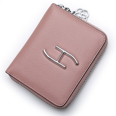 Red Valley HONGU wallet female short section Korean version simple zipper first layer cowhide wallet mini wallet H10543011 dark
Red Valley HONGU wallet female short section Korean version simple zipper first layer cowhide wallet mini wallet H10543011 dark