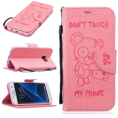 Pink Bear Embossed PU Leather Wallet Case Classic Flip Cover with Stand Function and Credit Card Slot for SAMSUNG GALAXY S7 EDGE
Pink Bear Embossed PU Leather Wallet Case Classic Flip Cover with Stand Function and Credit Card Slot for SAMSUNG GALAXY S7 EDGE