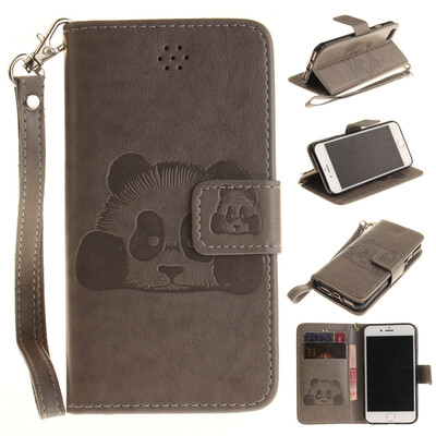 Gray Panda Style Embossing Classic Flip Cover with Stand Function and Credit Card Slot for IPHONE 7
Gray Panda Style Embossing Classic Flip Cover with Stand Function and Credit Card Slot for IPHONE 7