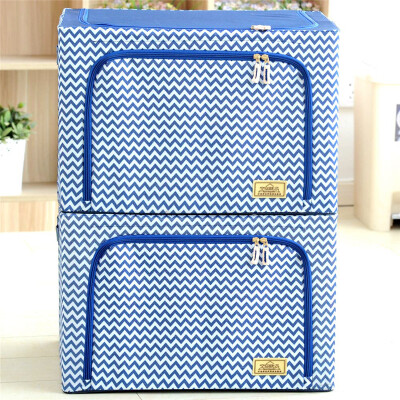 Space excellent products Oxford cloth storage box clothing storage box 66L2 only blue stripes
Space excellent products Oxford cloth storage box clothing storage box 66L2 only blue stripes