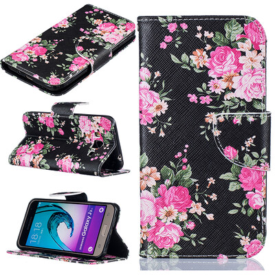 Black flowers Design PU Leather Flip Cover Wallet Card Holder Case for SAMSUNG GALAXY J3/J3 2016 J320
Black flowers Design PU Leather Flip Cover Wallet Card Holder Case for SAMSUNG GALAXY J3/J3 2016 J320