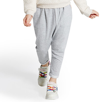 (TINSINO) girls pants spring and autumn section of the large children loose trousers pant pants casual children's clothing children's pants curling children's trousers THY9068005 flowers gray 140
(TINSINO) girls pants spring and autumn section of the large children loose trousers pant pants casual children's clothing children's pants curling children's trousers THY9068005 flowers gray 140
