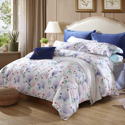 

MENGJIE MAISON домашний текстиль постельные принадлежности набор белья 4 штуки простыня чехол на одеяло граф ткань 60 100% хлопок