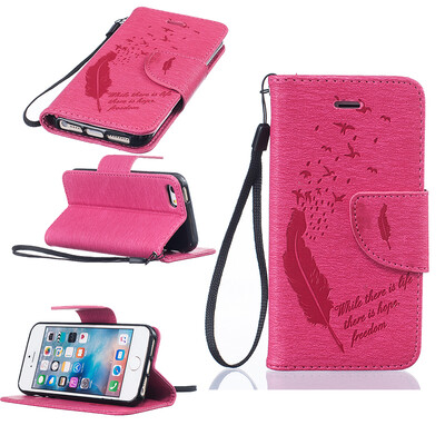 Rose red Feathers and birds Style Embossing Classic Flip Cover with Stand Function and Credit Card Slot for IPHONE 5/5S/5SE
Rose red Feathers and birds Style Embossing Classic Flip Cover with Stand Function and Credit Card Slot for IPHONE 5/5S/5SE