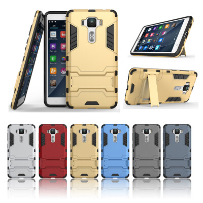 Gold Slim Robot Armor Kickstand Shockproof Hard Rugged Rubber Back Case For ASUS ZenFone 3 Deluxe ZS550KL
Gold Slim Robot Armor Kickstand Shockproof Hard Rugged Rubber Back Case For ASUS ZenFone 3 Deluxe ZS550KL