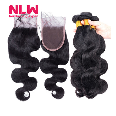Brazilian Virgin Hair With Closure 8A Grade 3 Bundles With Closure Human Hair Weave Brazilian Body Wave With Lace Closure
Brazilian Virgin Hair With Closure 8A Grade 3 Bundles With Closure Human Hair Weave Brazilian Body Wave With Lace Closure