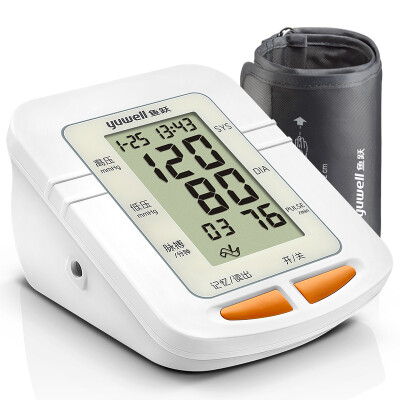 

yuwell Digital LCD Sphygmomanometer Medical Equipment Heart Rate Monitor Blood Pressure Monitor Health Care Instrument 660C