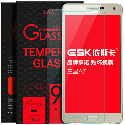 ESK Samsung A7 закаленный сотовый телефон высокой четкости взрывозащищенная пленка защитная пленка для Samsung A7 (SM-A7000) JM31
ESK Samsung A7 закаленный сотовый телефон высокой четкости взрывозащищенная пленка защитная пленка для Samsung A7 (SM-A7000) JM31